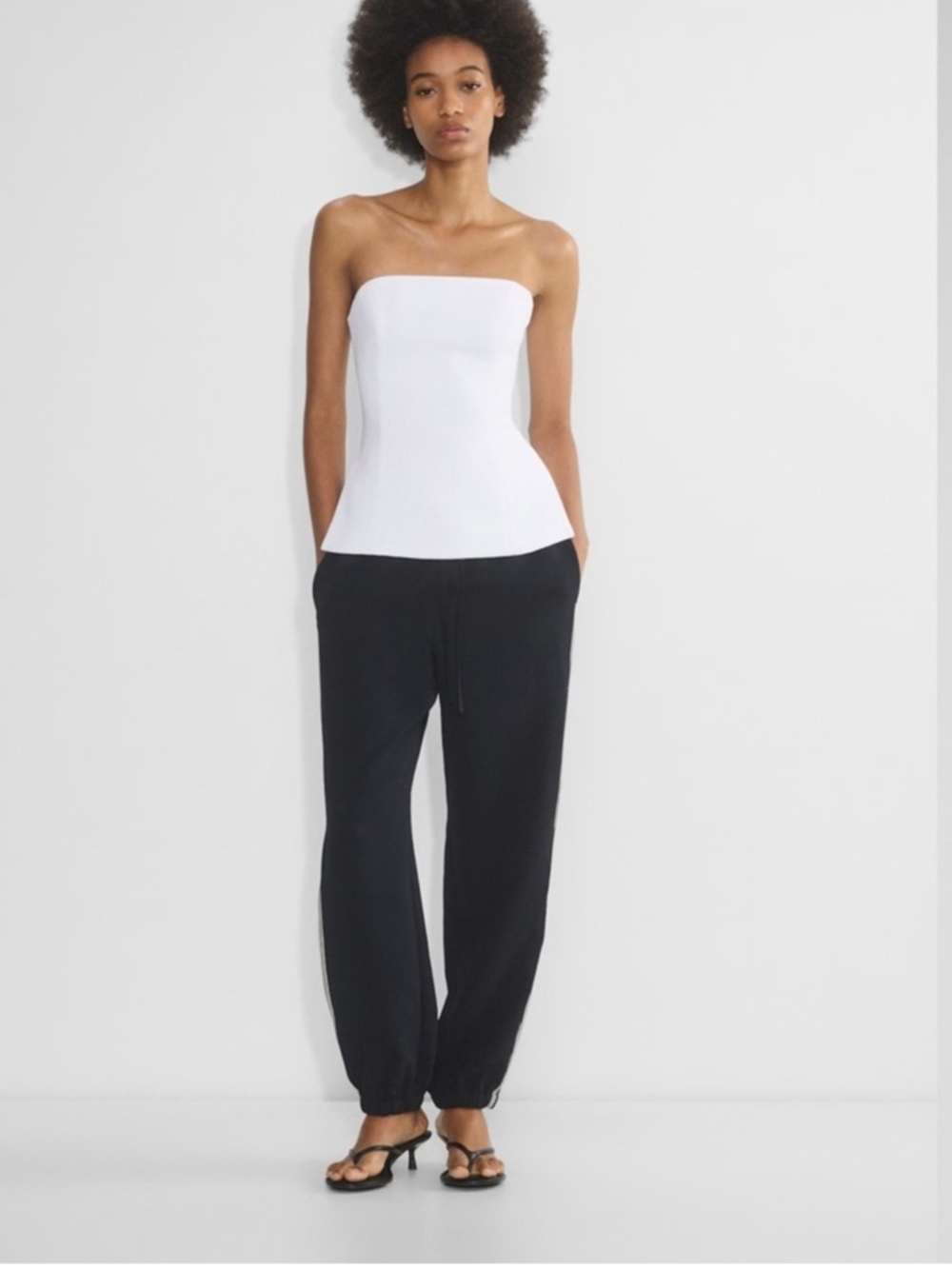 Aritzia Wilfred Posh Tube Top